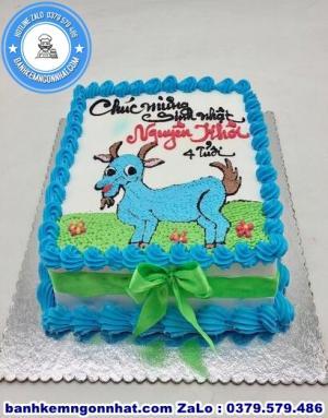 Bánh Kem Con Dê 22